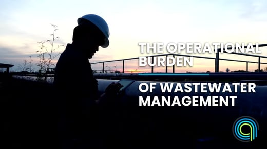 Operational burden of wastewater
